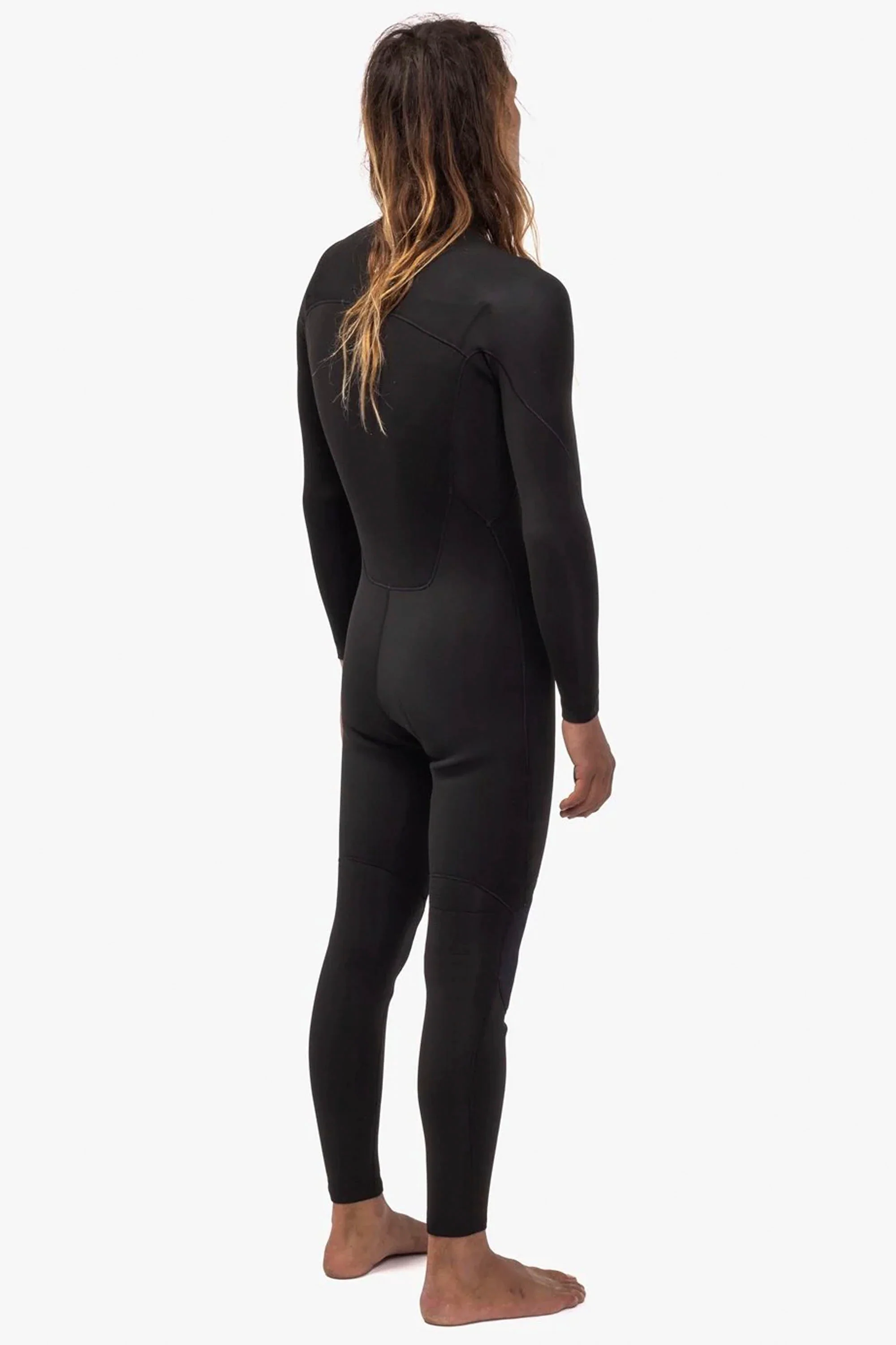 VISSLA - 7 SEAS - 4/3MM - Chest zip - BLACK - MAN - Image 2