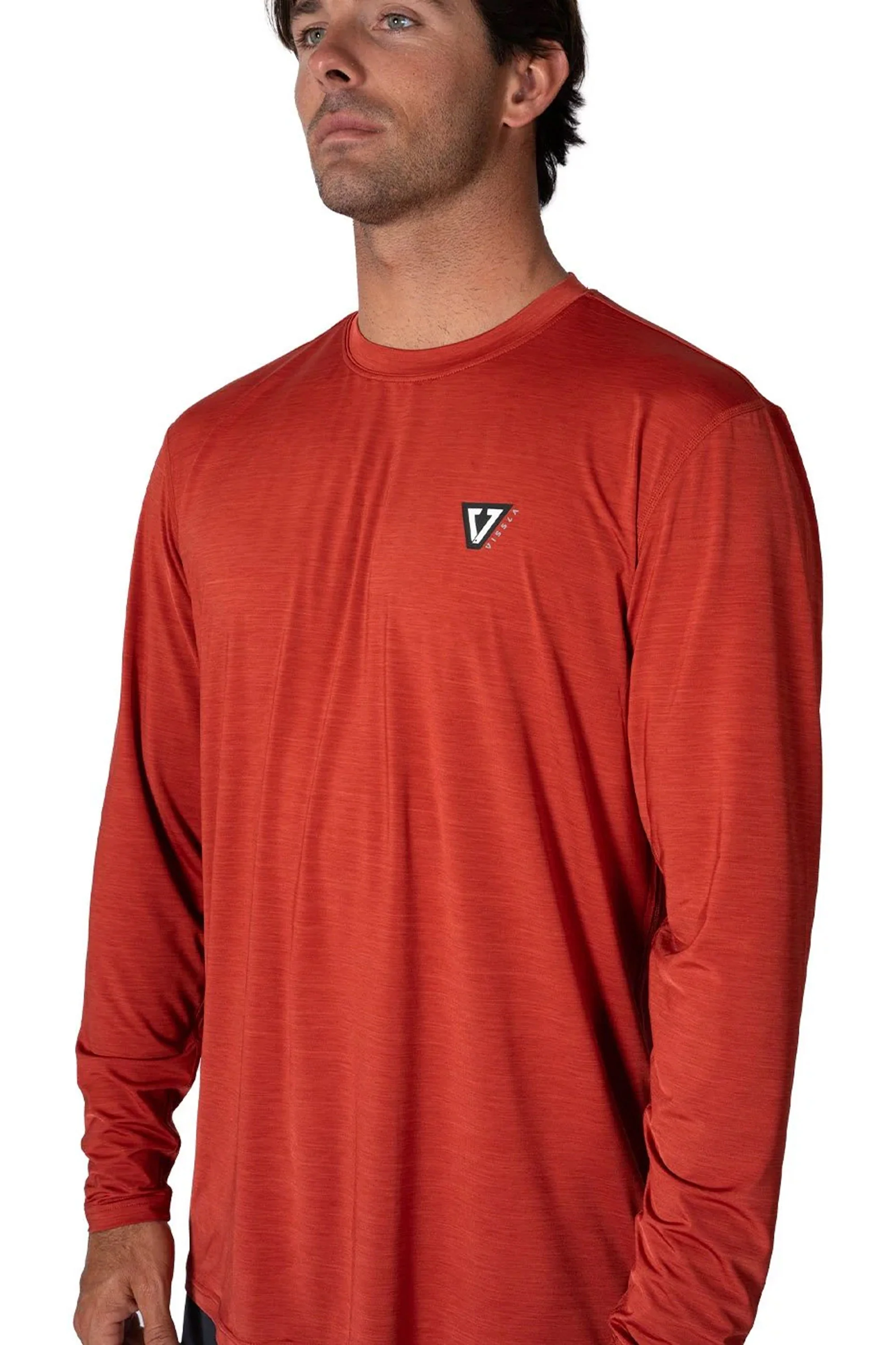 VISSLA - TWISTED ECO SUN SHIRT - Long sleeve - PICANTE - MAN - Image 3