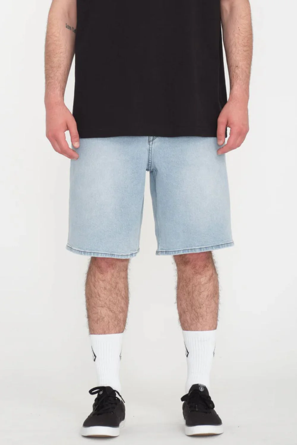 VOLCOM - BILLOW DENIM SHORT - DESERT DIRT INDIGO