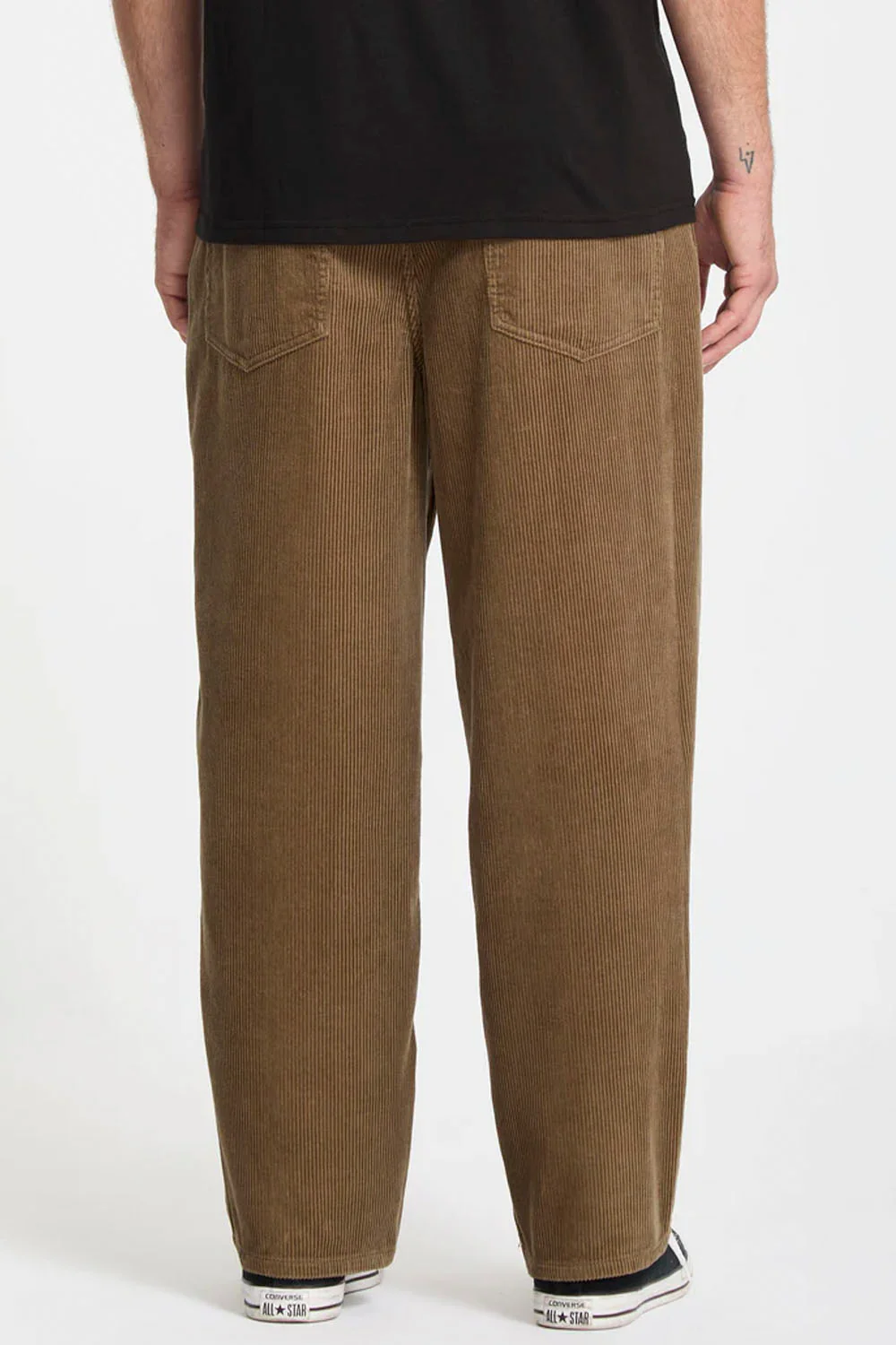 VOLCOM - BILLOW TAPERED CORD PANT - ERMINE - Image 2