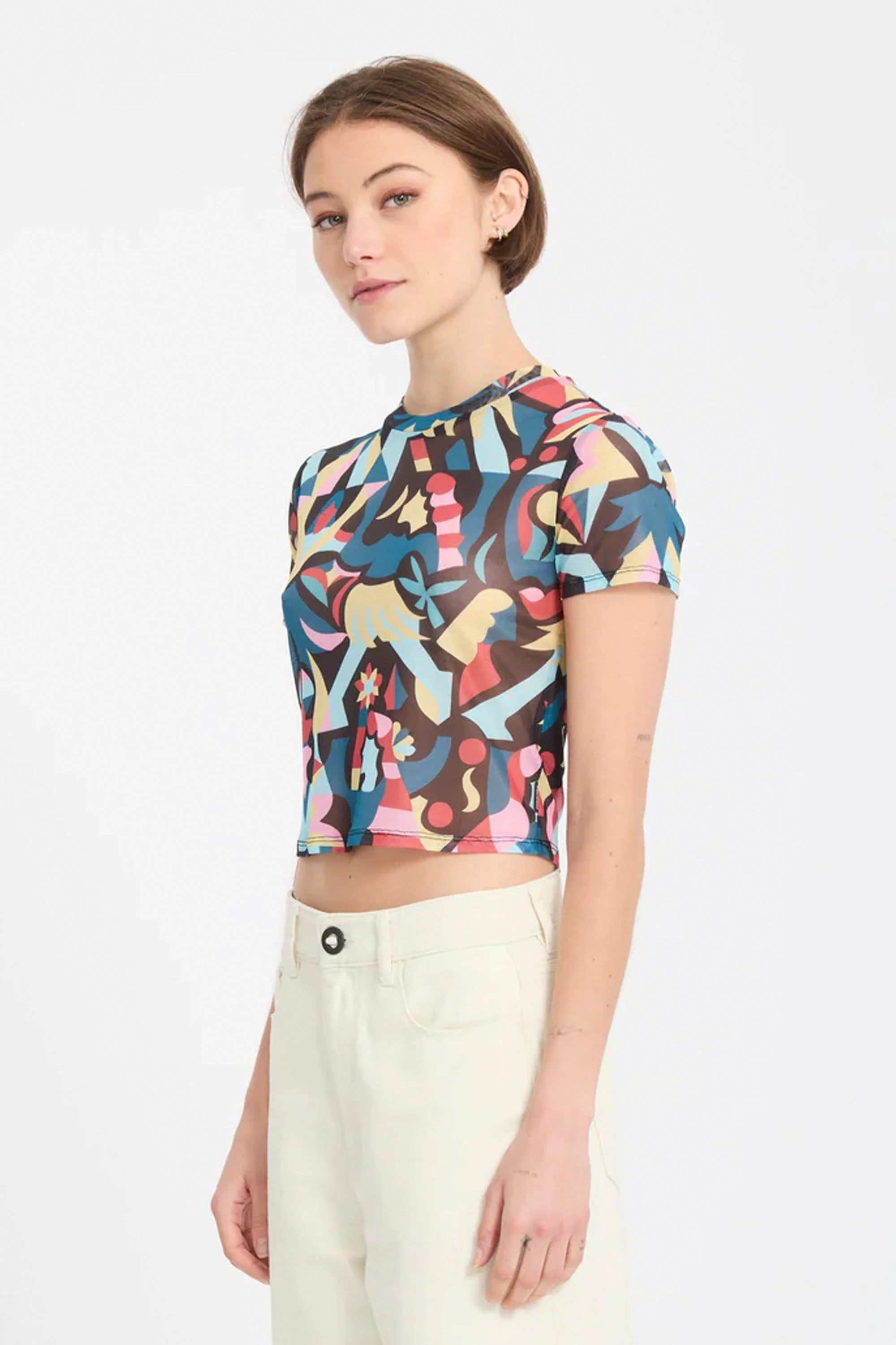 VOLCOM - FA BRUNO LUCAS KNIT MESH TEE - Image 5