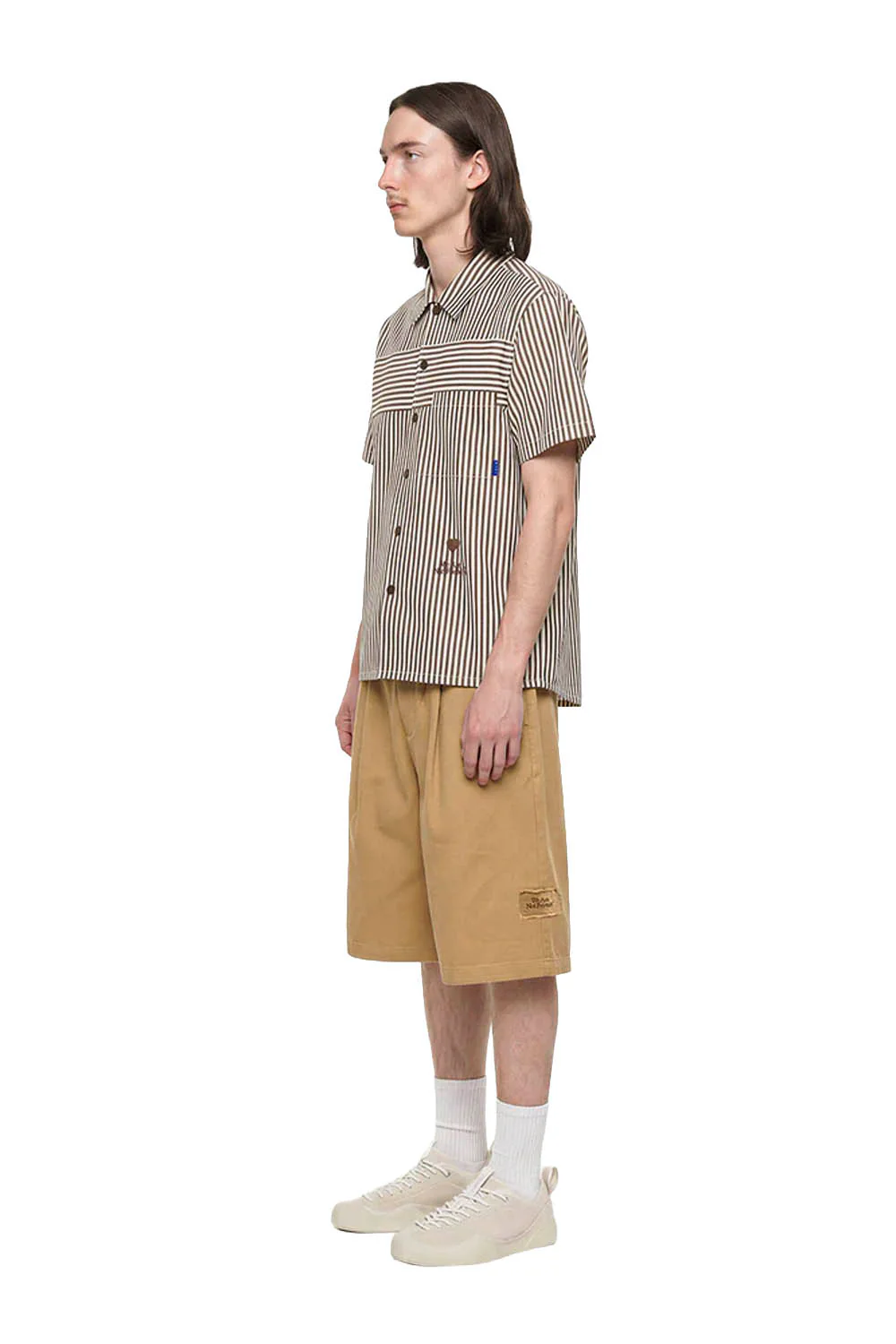 WE ARE NOT FRIENDS - SIDE CHINO BERMUDAS - Image 2