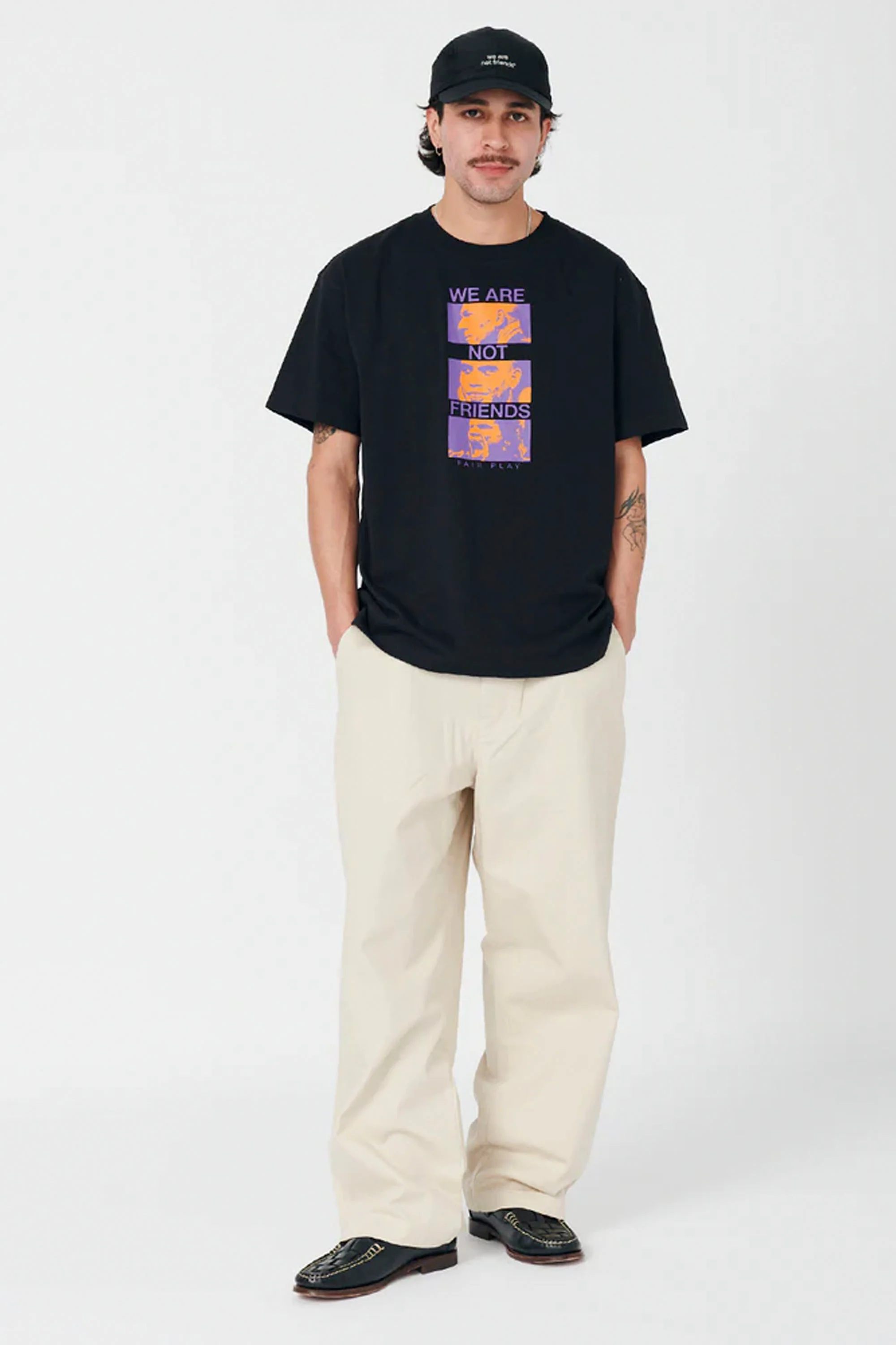 WE ARE NOT FRIENDS - THE THREE AMIGOS TEE - Image 4