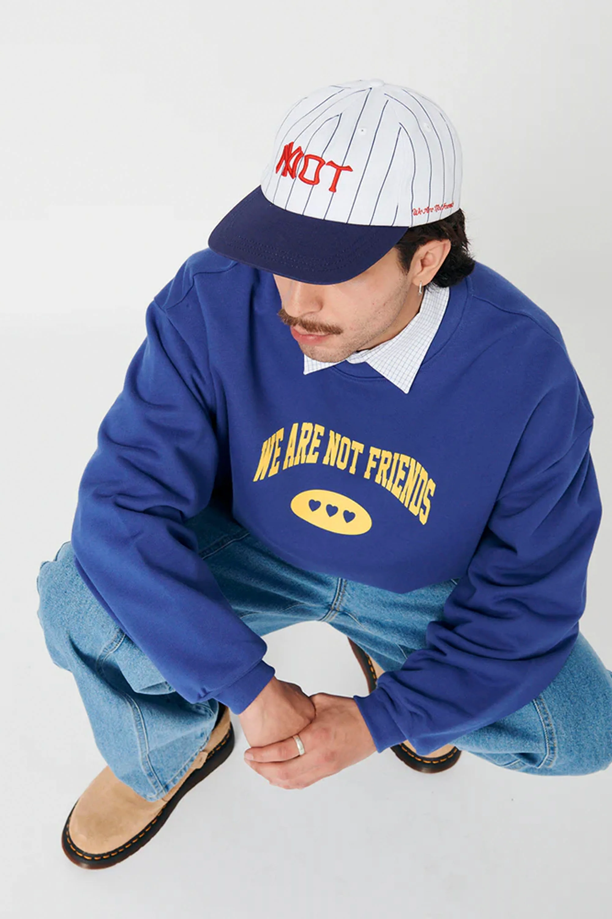WE ARE NOT FRIENDS - U FRIENDS CREWNECK - Image 3
