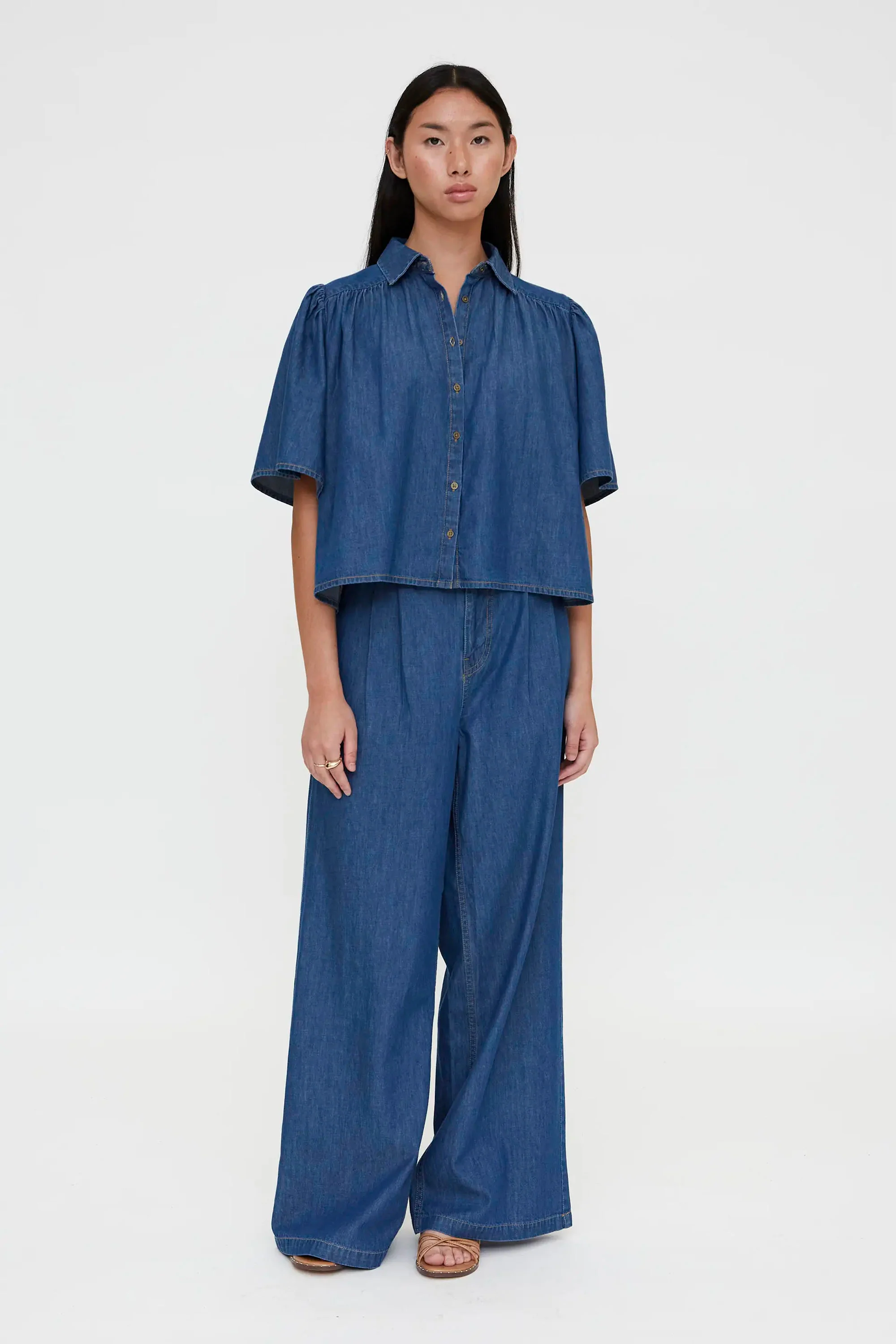WILD PONY - DENIM WIDE PANT - Image 2