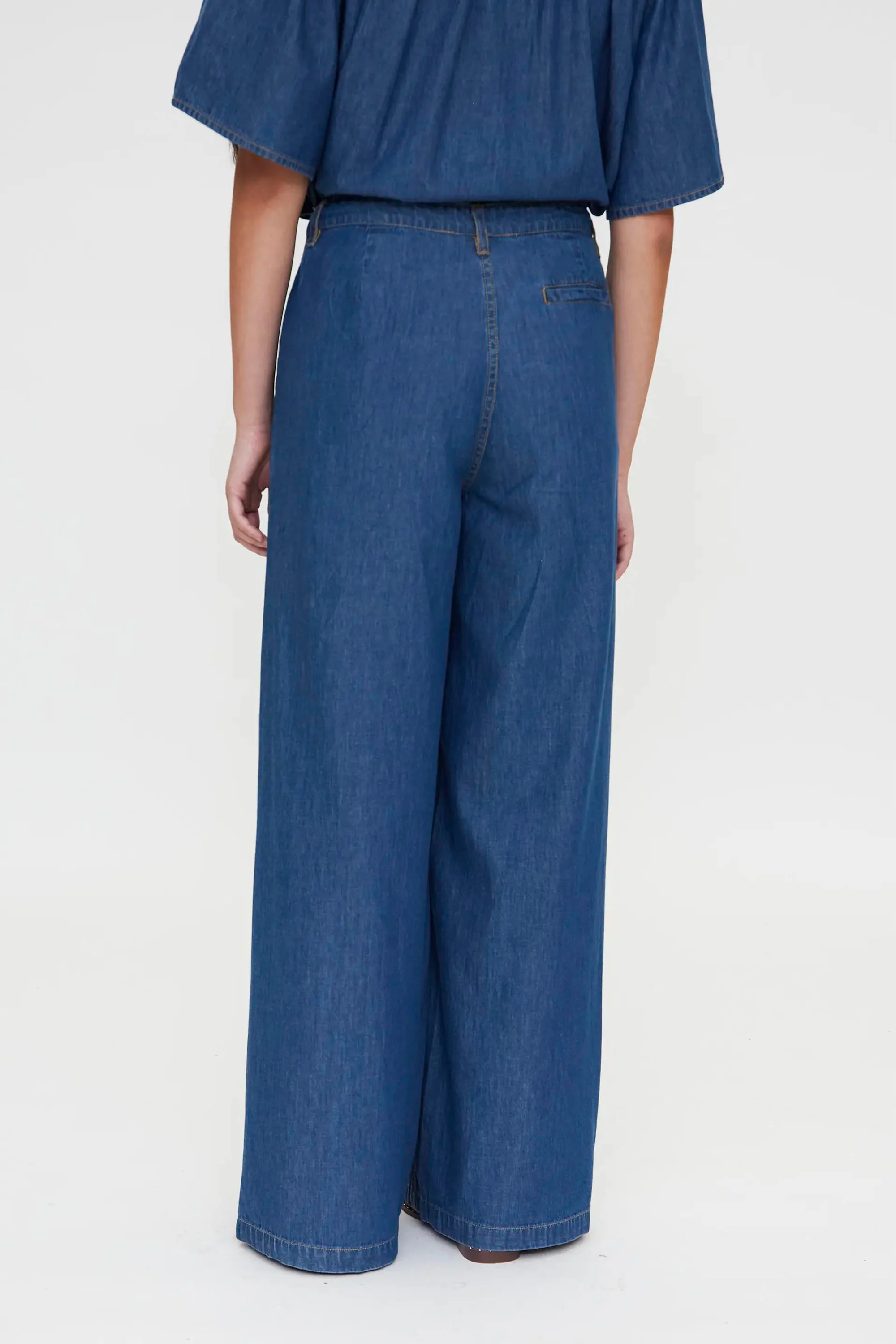 WILD PONY - DENIM WIDE PANT - Image 3
