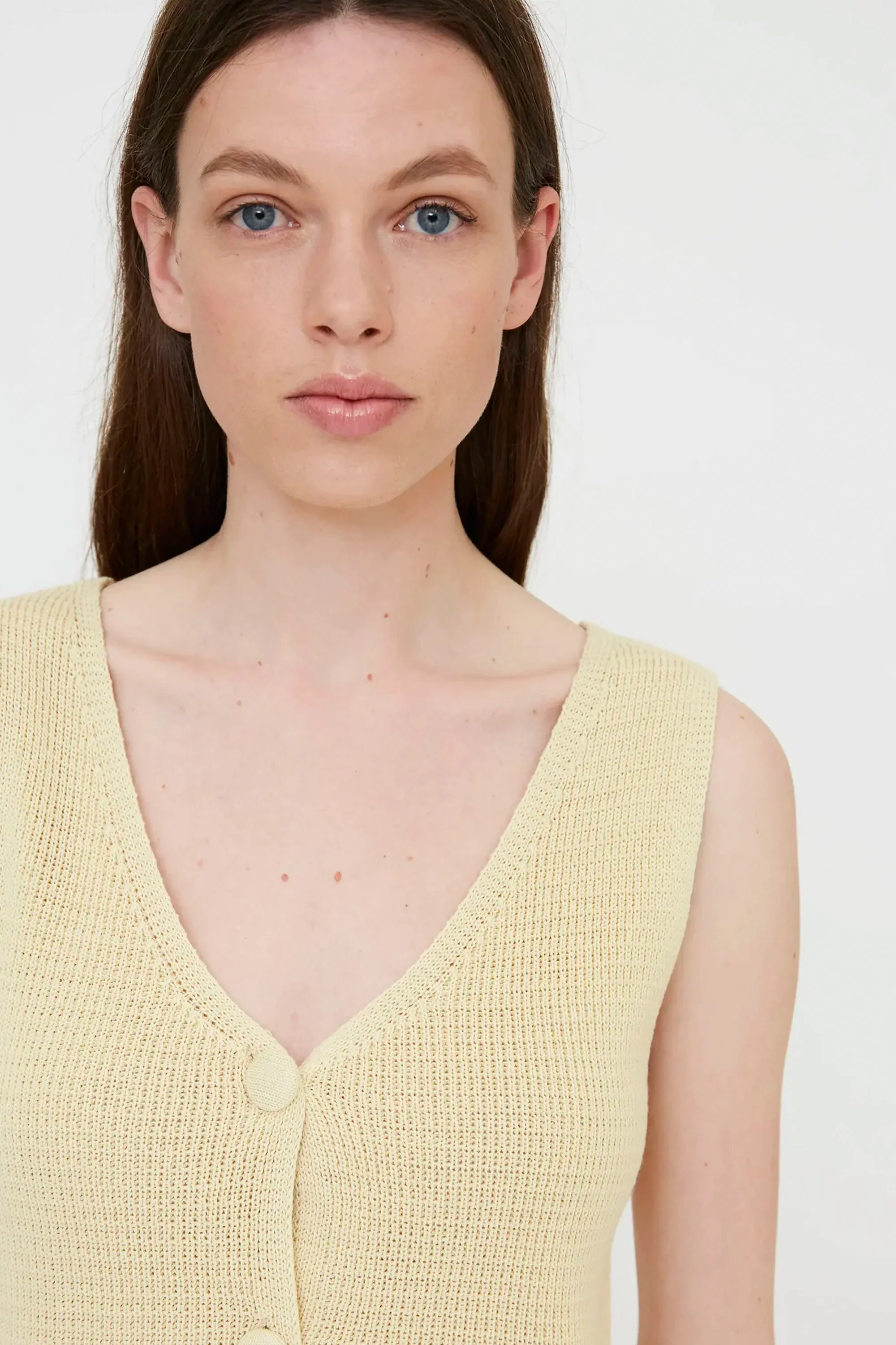 WILD PONY - VEST TOP - LIGHT YELLOW - Image 4