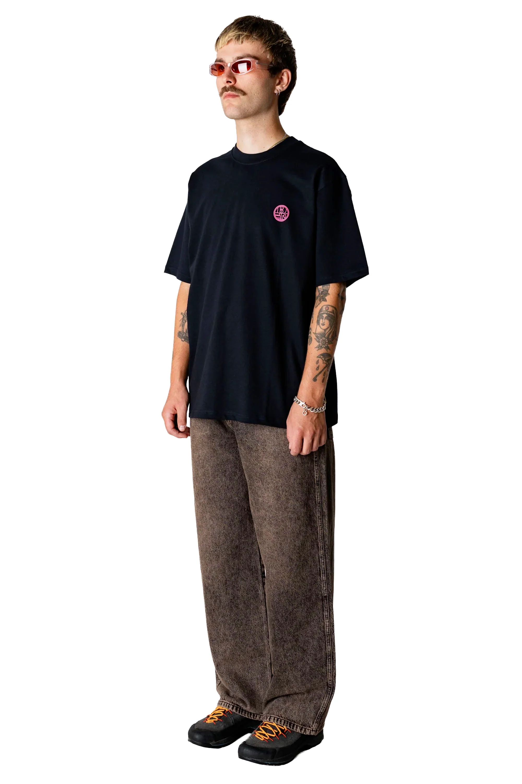 WOODBIRD - WBBAINE DUMP TEE - BLACK - Image 5