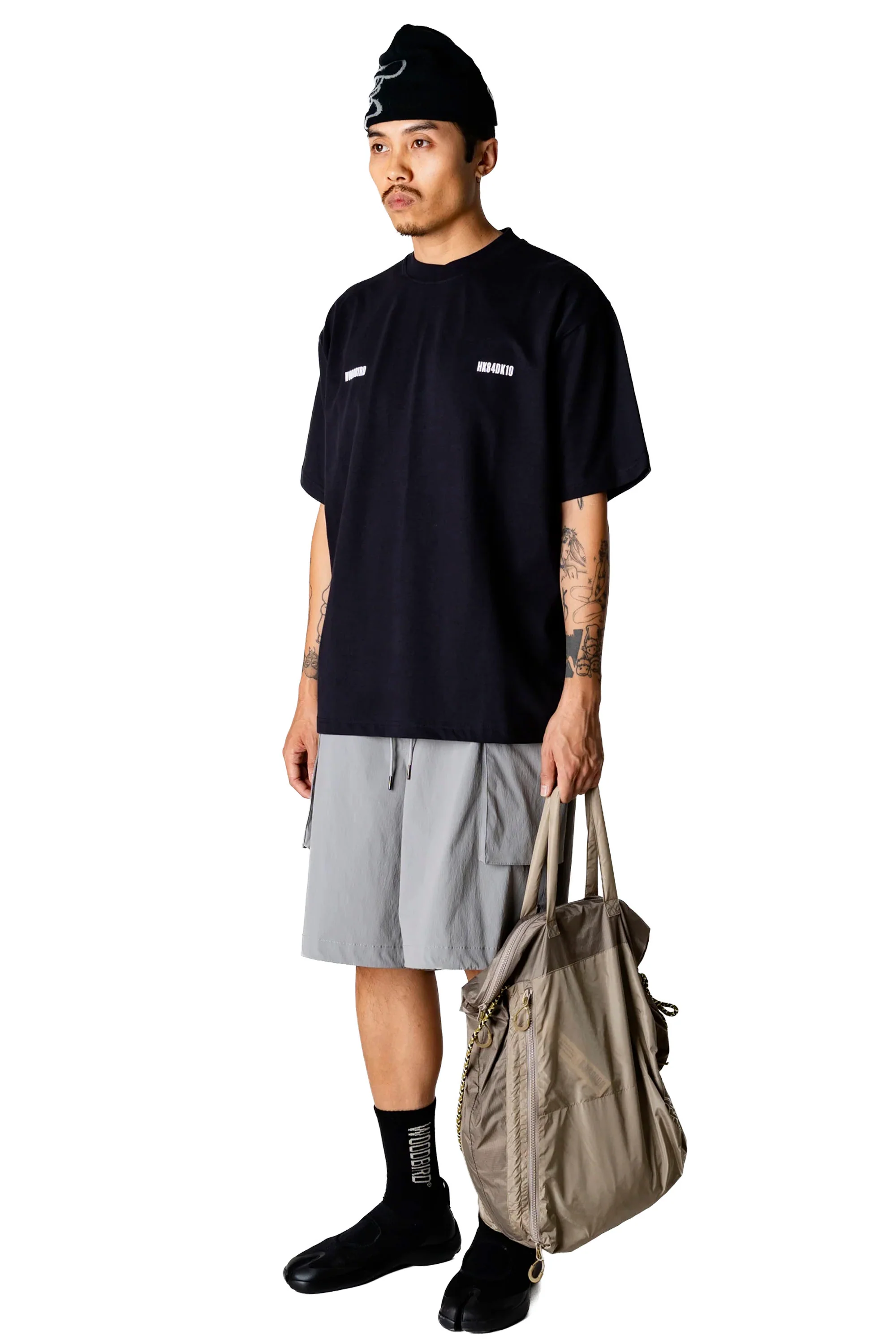 WOODBIRD - WBBAINE ZILLA TEE - BLACK - Image 3
