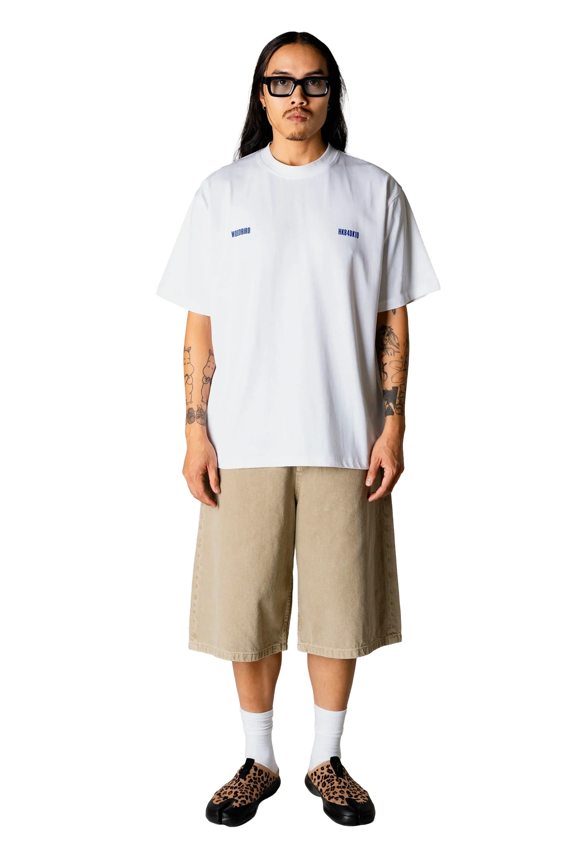 WOODBIRD - WBBAINE ZILLA TEE - WHITE - Image 2