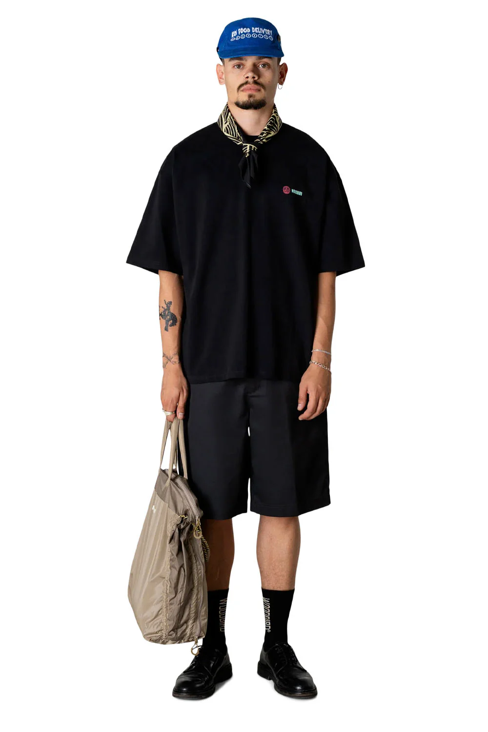 WOODBIRD - WBBEAM SEAT TEE - BLACK - Image 2