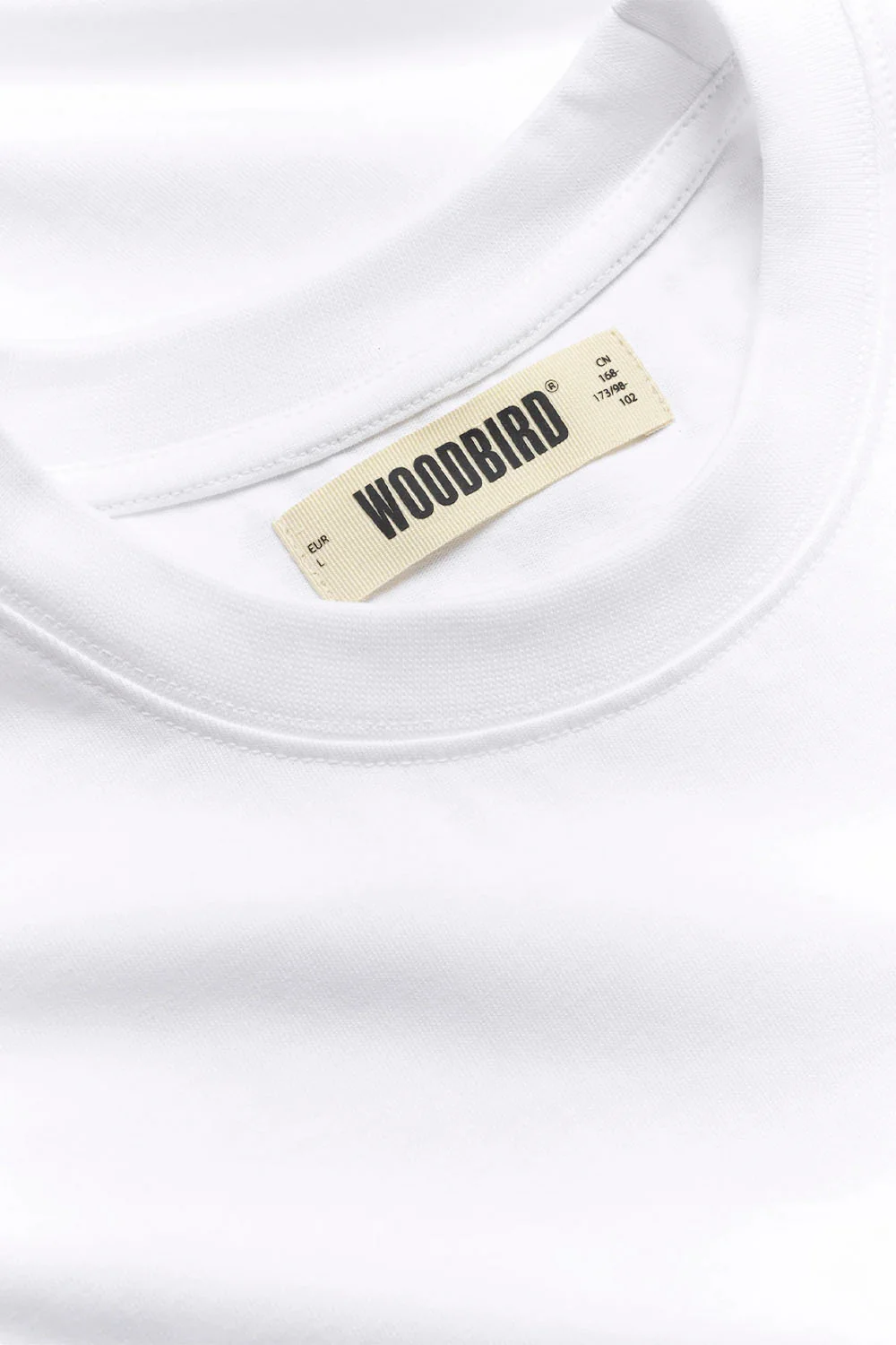 WOODBIRD - WBBEAM SEAT TEE - WHITE - Image 3