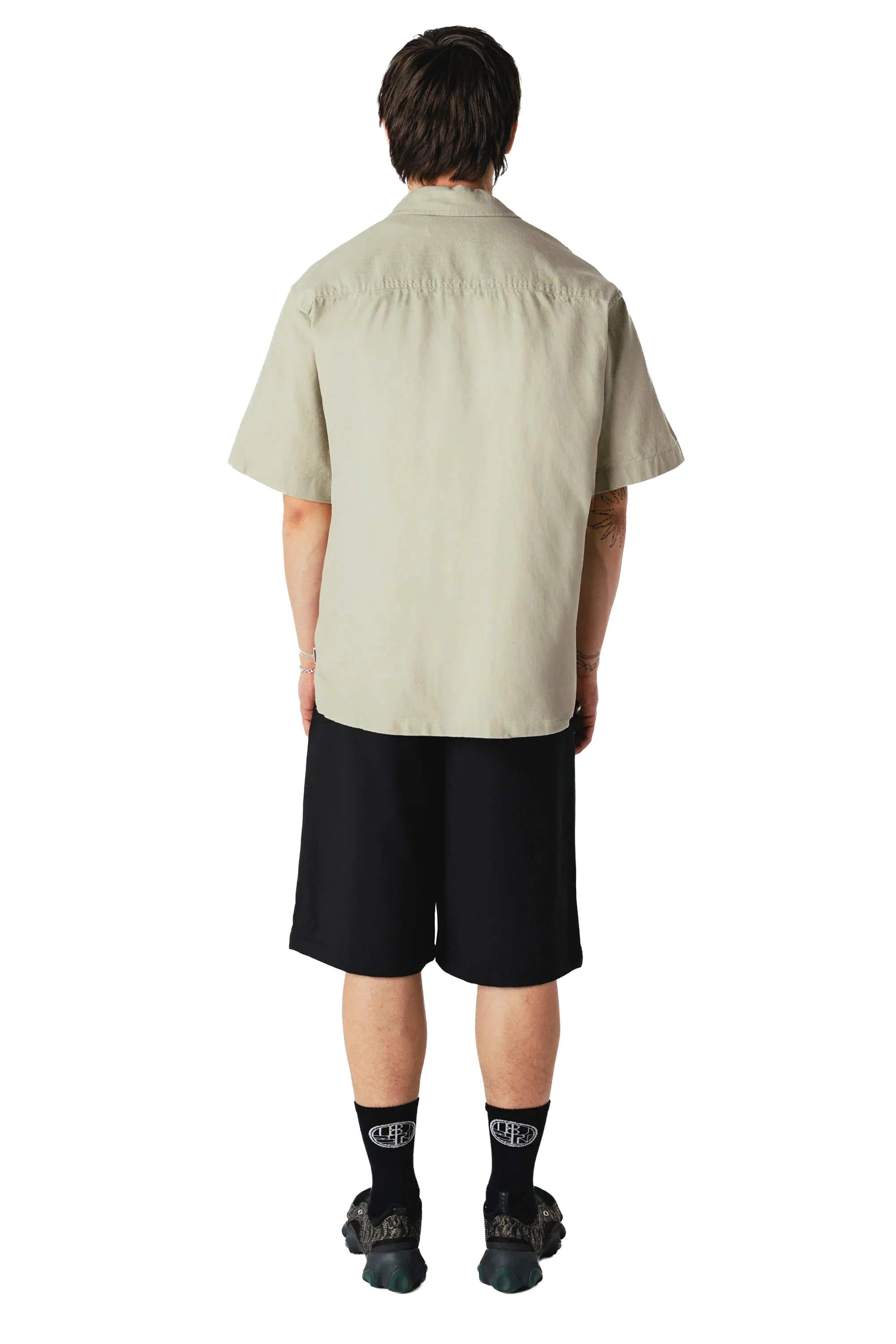 WOODBIRD - WBBIN GUAN SHORTS - BLACK - Image 3
