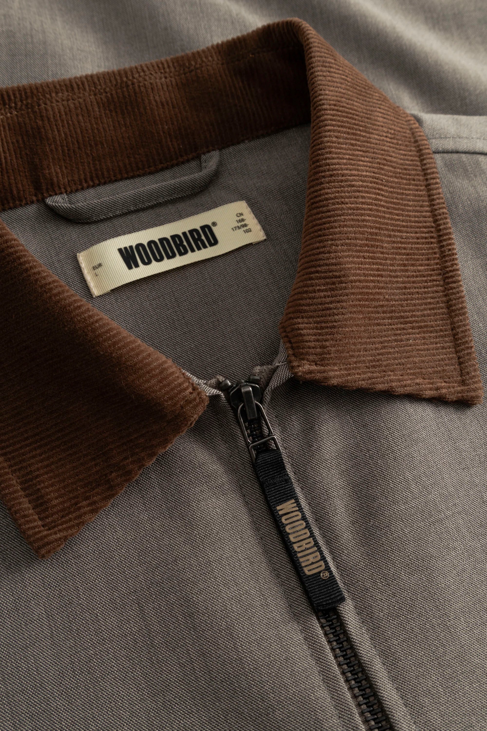 WOODBIRD - WBPON GUAN WORK JACKET - SAND MELANGE - Image 4