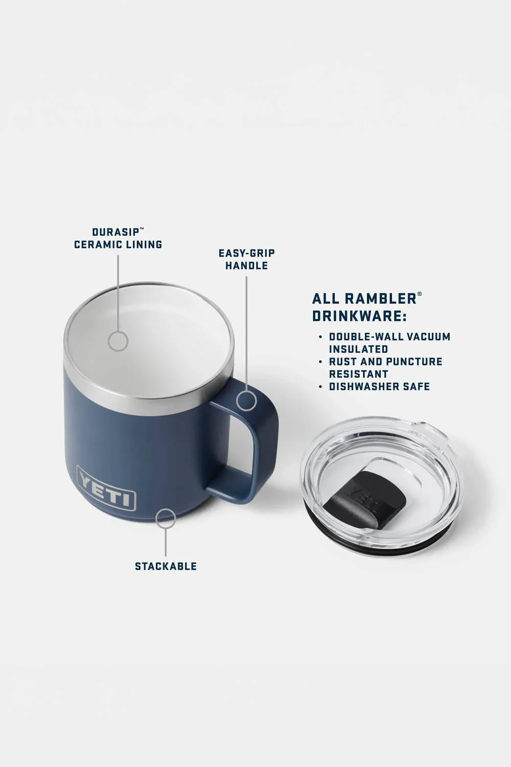 YETI - RAMBLER 10 OZ MUG - Image 4